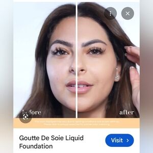 Anti-Aging Moisturizing Chado Havane Shade Foundation.